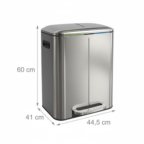 Poubelle Deux Compartiments