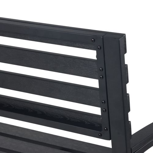 Banc De Jardin En Wpc Et Métal