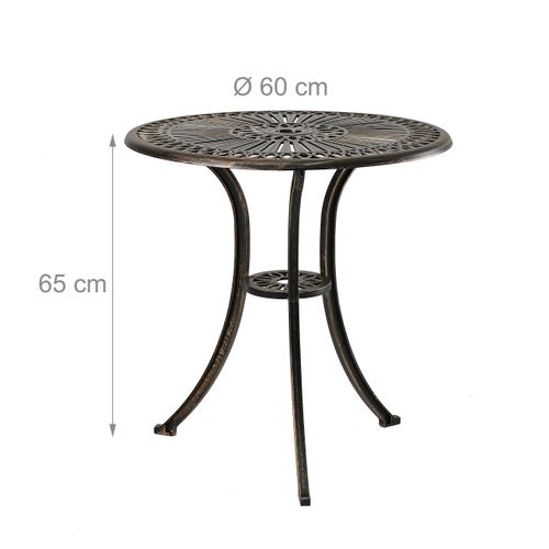 Table De Jardin Ronde Avec Trou Parasol