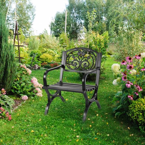 Chaise De Jardin Vintage En Métal