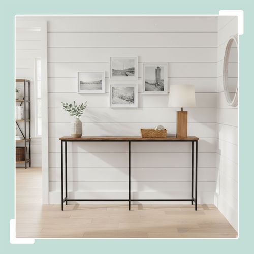 Console Large Au Style Industriel