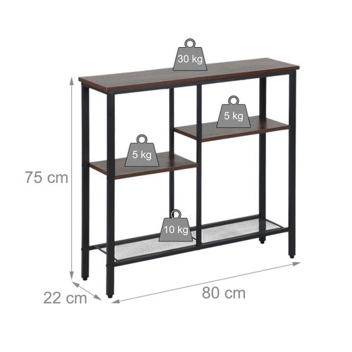 Console Avec 4 Étagères