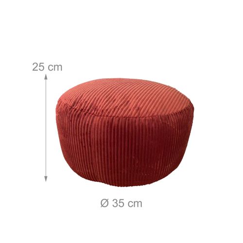 Pouf En Corduroy