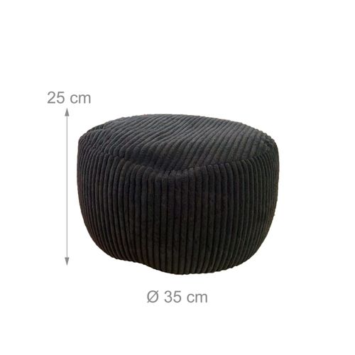 Pouf En Corduroy
