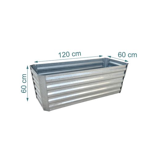 Bac Potager Métal Surélevé Rectangulaire