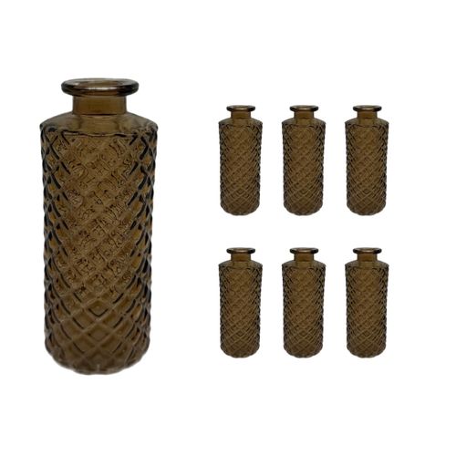 Lot De 6 Vases En Verre