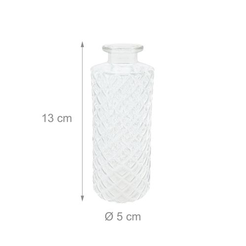 Lot De 6 Vases En Verre