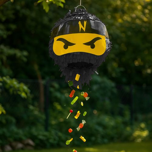 Ensemble Pinata Ninja Avec Bâton