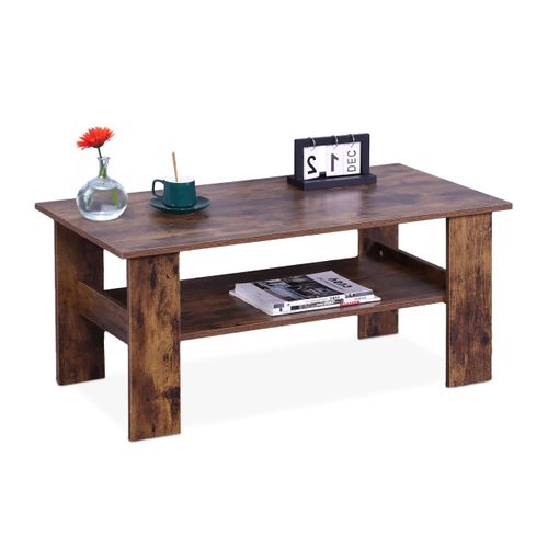 Table Basse Avec Rangement Inférieur