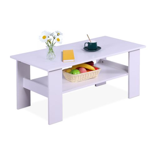 Table Basse Avec Rangement Inférieur