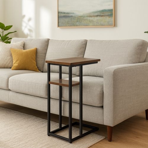 Table D'appoint à Deux Niveaux