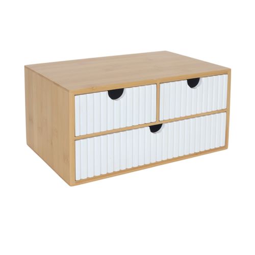 Boîte à Tiroirs En Bambou