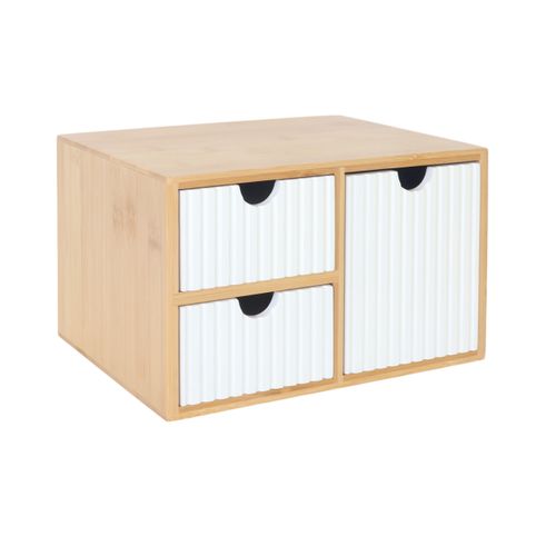 Boîte à Tiroirs En Bambou