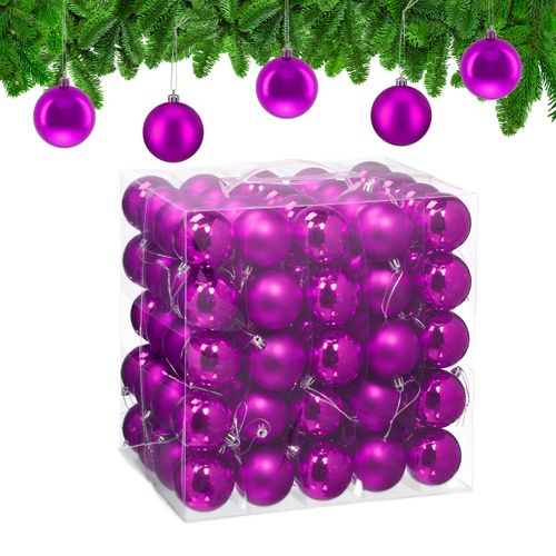 Lot De 100 Boules De Noël