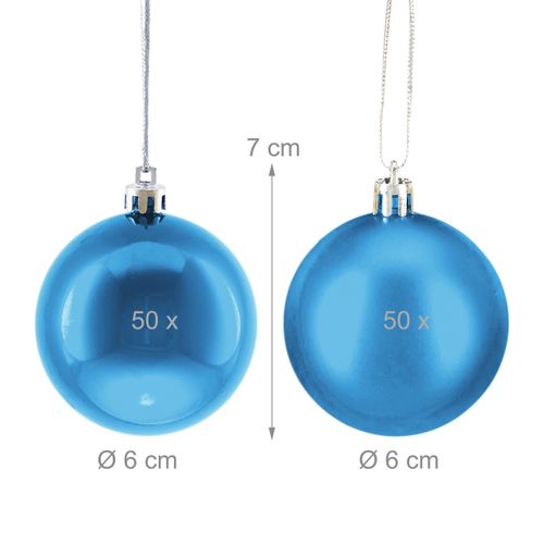 Lot De 100 Boules De Noël