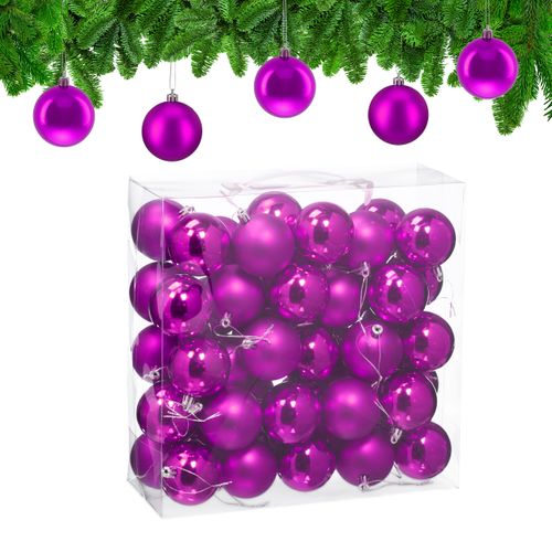 Lot De 50 Boules De Noël