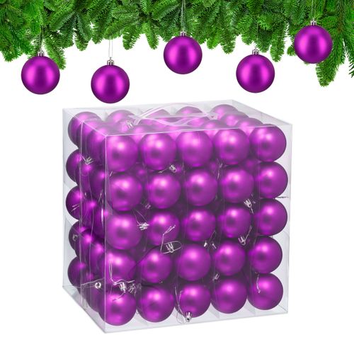 Lot De 100 Boules De Noël