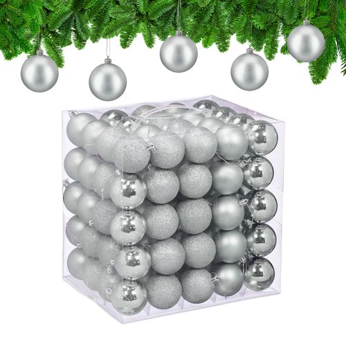 Lot De 100 Boules De Noël