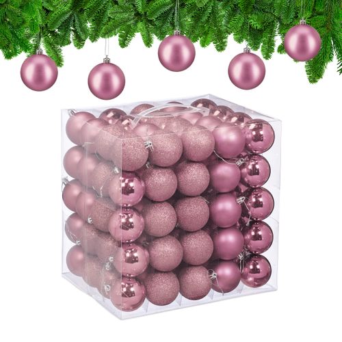 Lot De 100 Boules De Noël