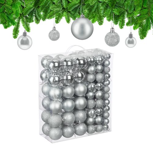 Lot De 138 Boules De Noël