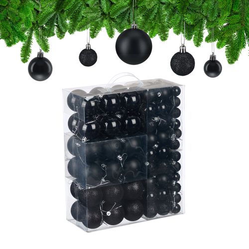 Lot De 138 Boules De Noël