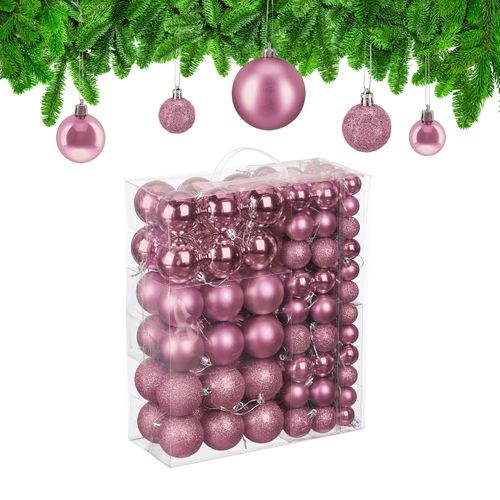 Lot De 138 Boules De Noël