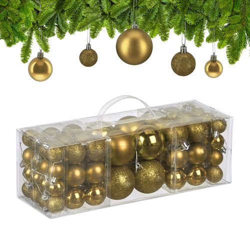 Lot De 50 Boules De Noël