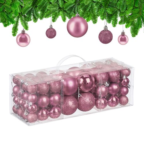 Lot De 50 Boules De Noël