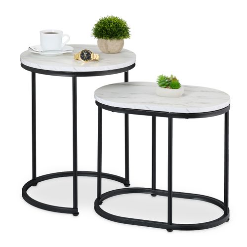 Table D'appoint En Lot De 2