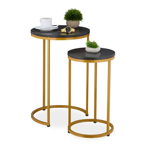Table D'appoint En Lot De 2