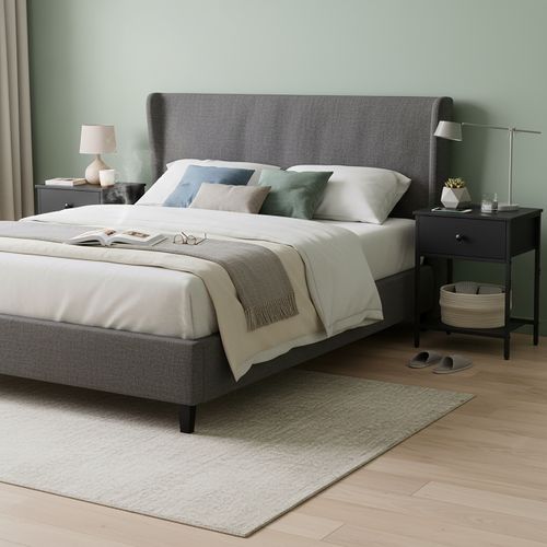 Chevets Lot De 2 Avec Tiroir Et Tablette