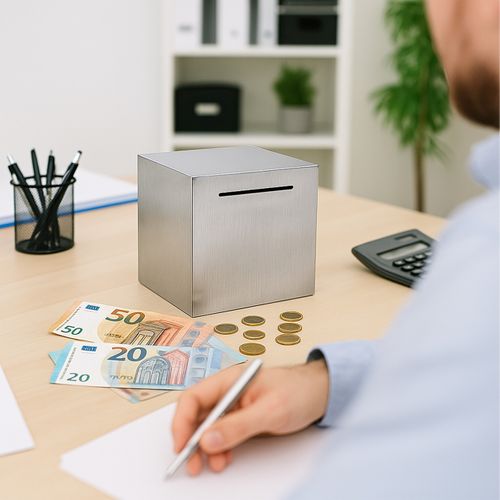 Tirelire Qui Ne Peut Pas Être Ouverte