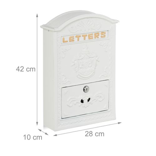 Boite Aux Lettres Au Design Rétro