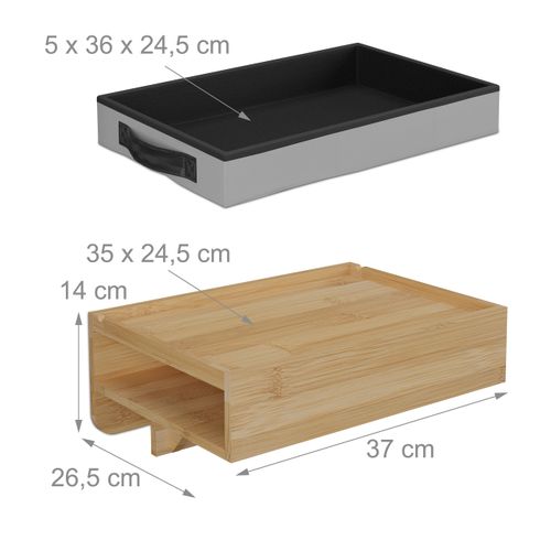 Étagère De Lit Spacieuse