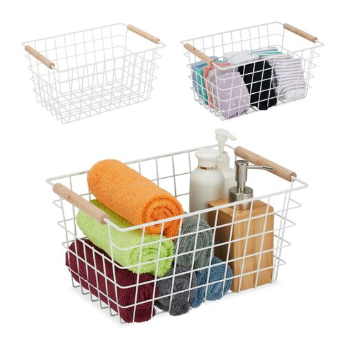 Panier Pratique En Lot De 3