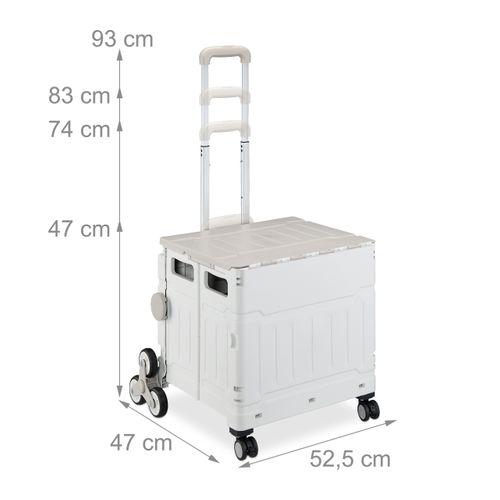 Chariot De Courses Monte Escalier