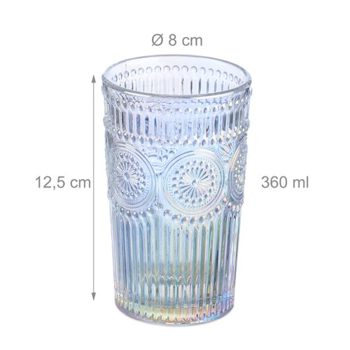 Lot De 4 Verres à Boire