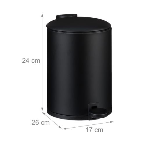 Poubelle De Salle De Bain 3 Litres