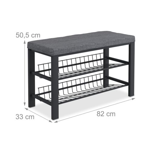 Banc à Chaussures Avec Rangement