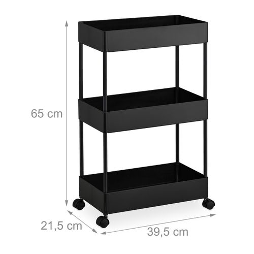 Chariot De Cuisine à 3 Niveaux