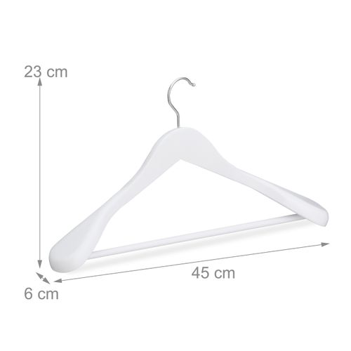 Lot De 8 Cintres à Costumes