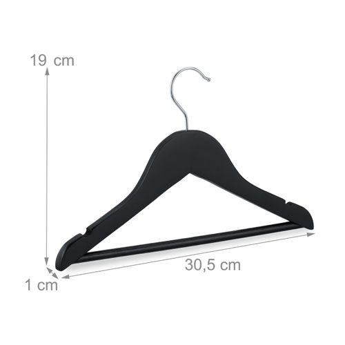 Lot De 20 Cintres En Bois Pour Enfants