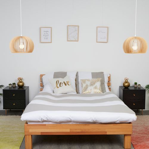 Table De Nuit Avec 2 Tiroirs