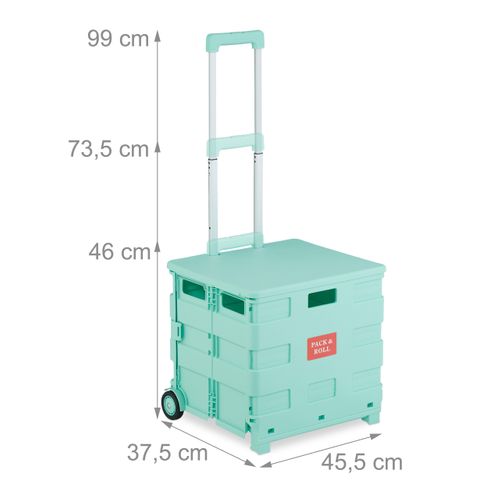 Chariot De Courses Pliable