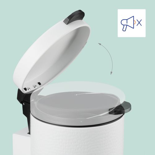 Poubelle De Salle De Bain Murale 3 L