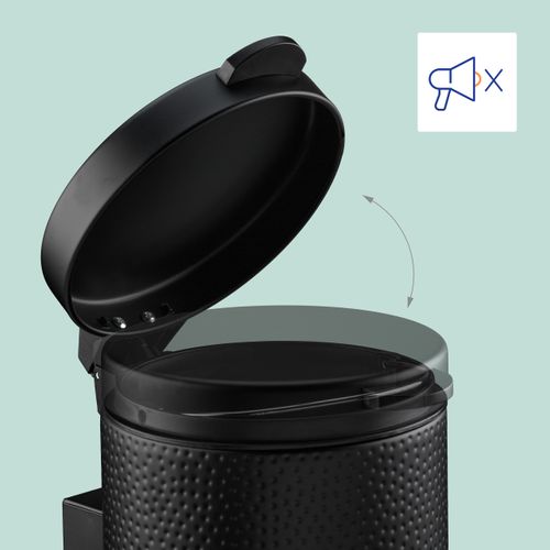 Poubelle De Salle De Bain Murale 3 L