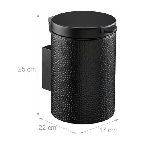 Poubelle De Salle De Bain Murale 3 L