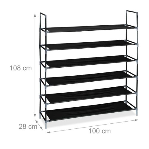 Range-chaussures Niveaux En Tissu 1 M