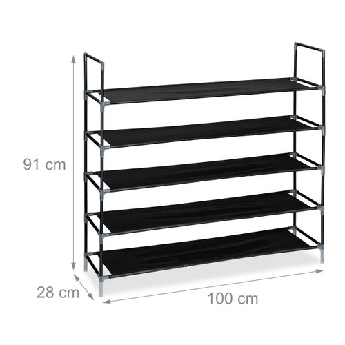 Range-chaussures Niveaux En Tissu 1 M