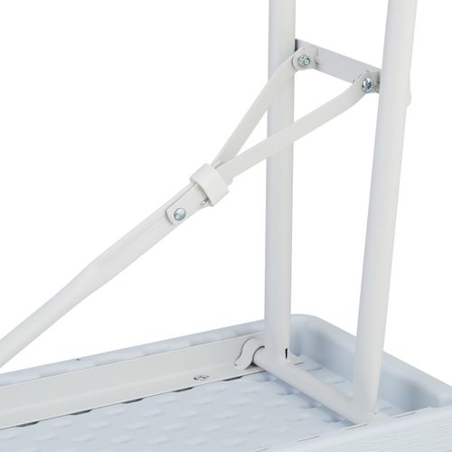 Banc Pliable Aspect Bois Lot De 2